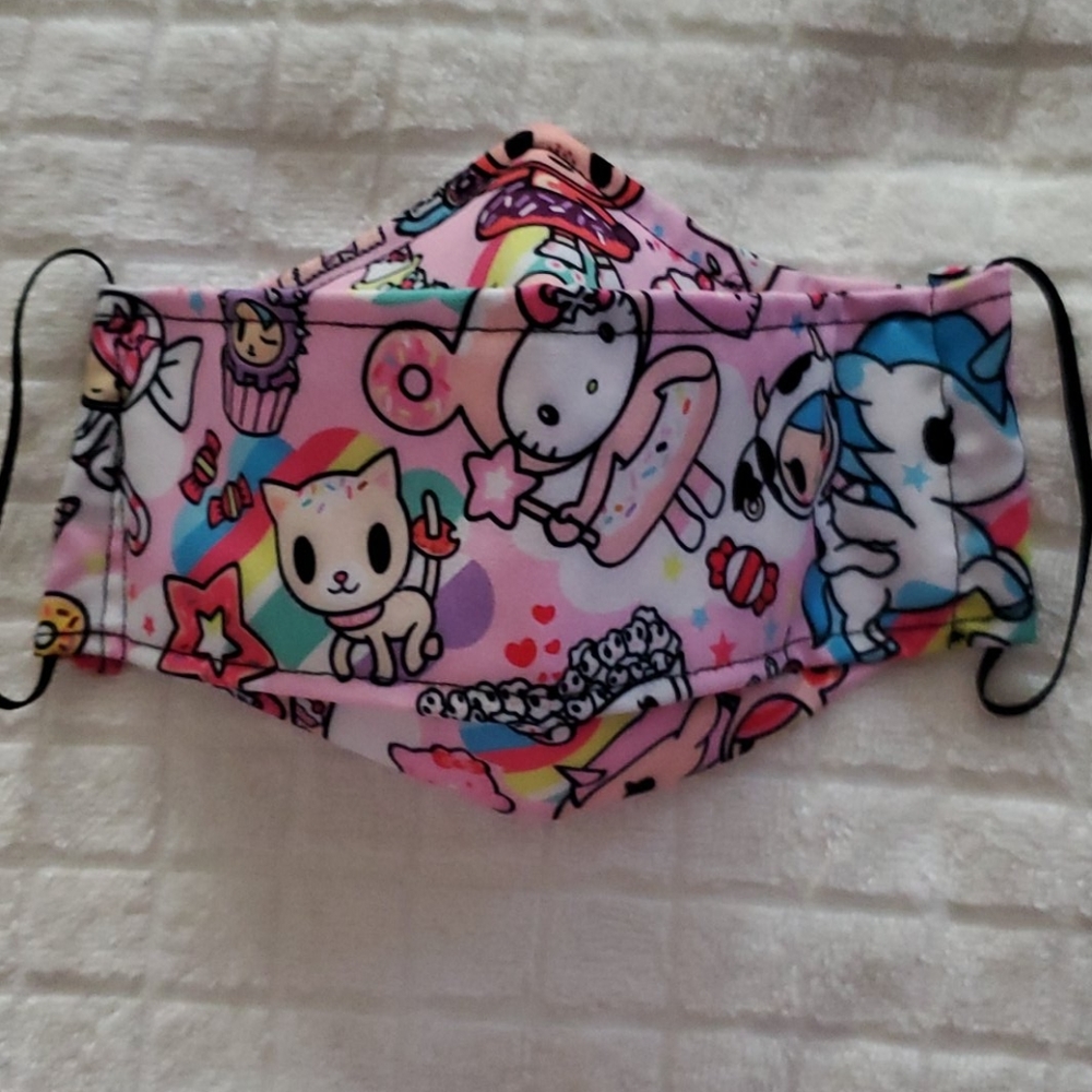 Tokidoki hello kitty mask with filter